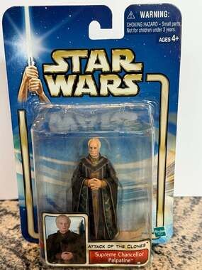 2002 Hasbro Star Wars - Attack of the Clones - Supreme Chancellor Palpatine
